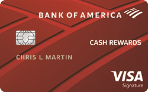 Bank of America Customized Cash Rewards card art