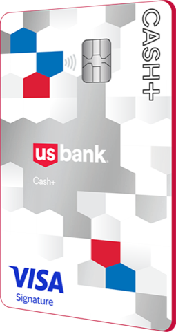 U.S. Bank Cash+ card art